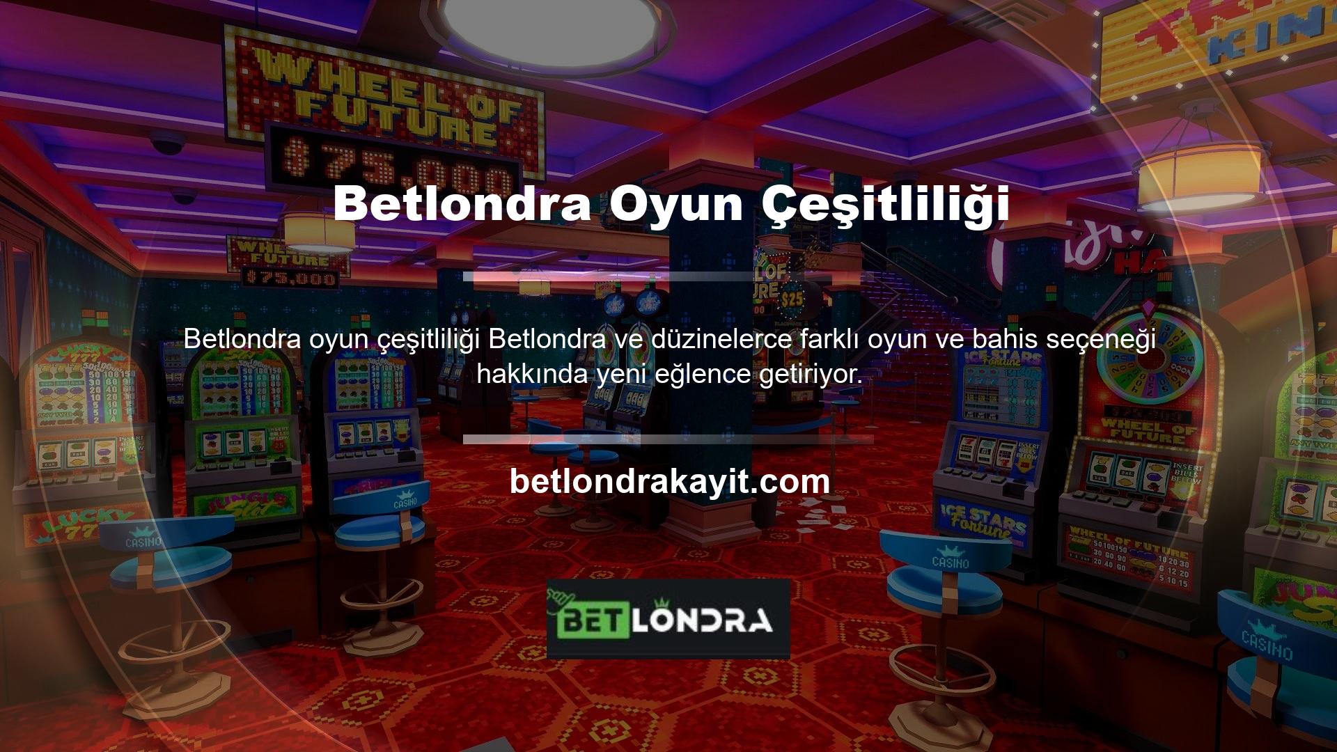 Tüm üyeler, düzinelerce farklı bahis seçeneği kazanırken en eğlenceli oyunları çok güvenli bir ortamda oynayabilir